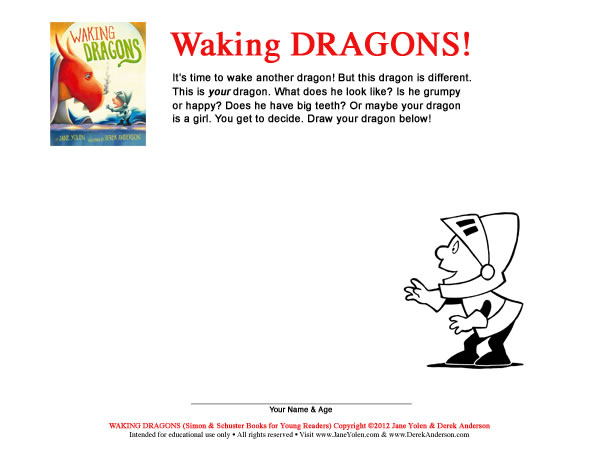 Waking Dragons Activity Sheet