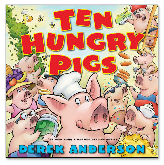 Ten Hungry Pigs